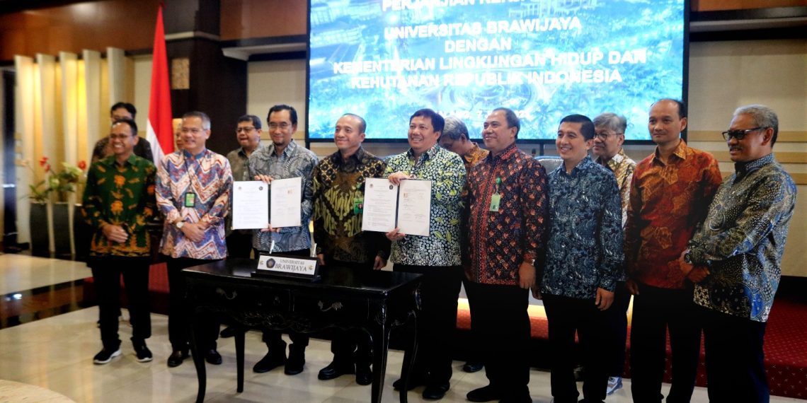 KLHK RI dan UB Tandatangani Empat MOU Kelola Lingkungan Hidup